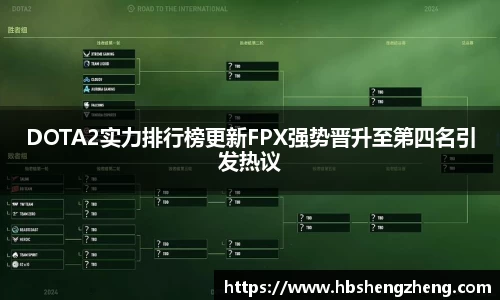 DOTA2实力排行榜更新FPX强势晋升至第四名引发热议