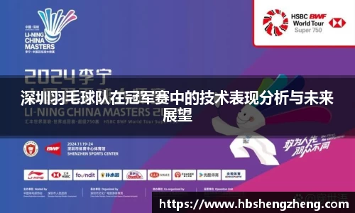 深圳羽毛球队在冠军赛中的技术表现分析与未来展望